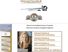 Tablet Screenshot of freightworld.on.ca